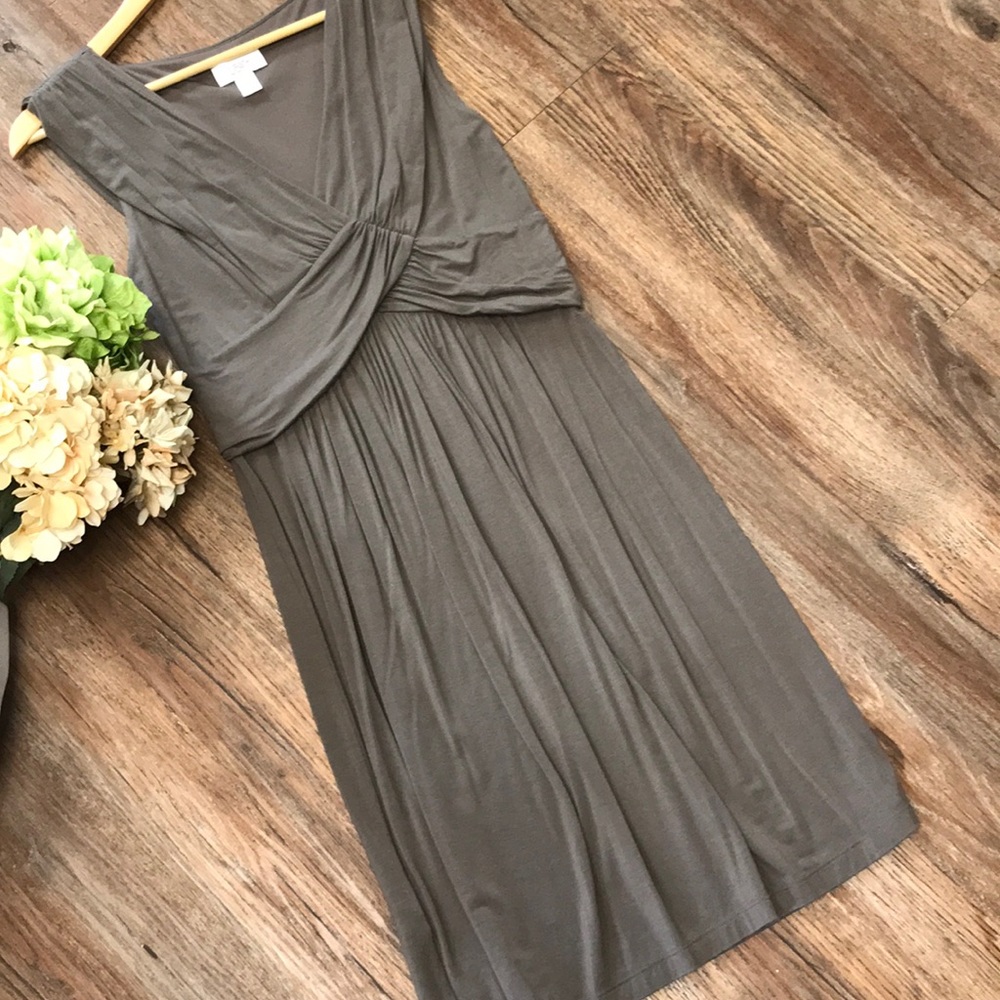 Ann Taylor LOFT Sleeveless Jersey Dress 6 EUC